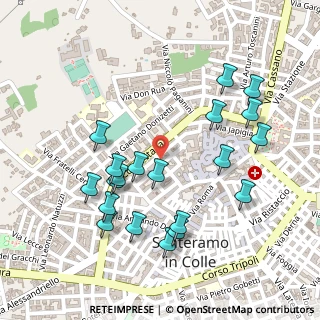 Mappa Via Benedetto Croce, 70029 Santeramo In Colle BA, Italia (0.276)