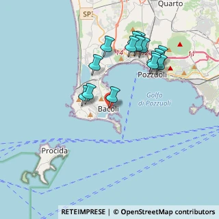 Mappa Via Campi Elisi, 80070 Bacoli NA, Italia (4.082)