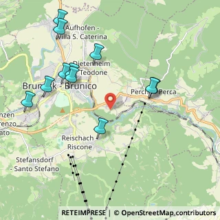 Mappa Via Puenland, 39031 Brunico BZ, Italia (2.23636)