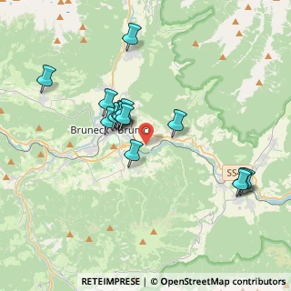 Mappa Via Puenland, 39031 Brunico BZ, Italia (3.45571)