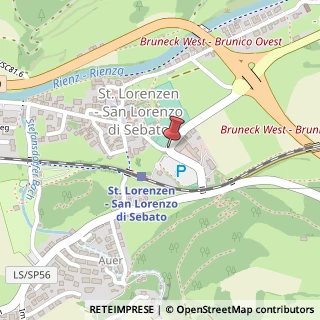 Mappa Via Stazione,  1, 39030 San Lorenzo di Sebato, Bolzano (Trentino-Alto Adige)