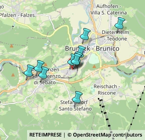 Mappa Via Johann Georg Mahl, 39031 Brunico BZ, Italia (1.22727)