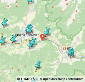 Mappa Via Pfattental Ried, 39031 Brunico BZ, Italia (5.40938)