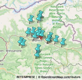 Mappa Via Pfattental Ried, 39031 Brunico BZ, Italia (9.91789)
