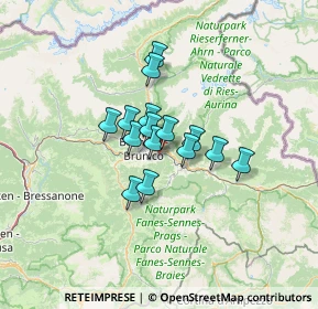 Mappa Via Pfattental Ried, 39031 Brunico BZ, Italia (8.08133)