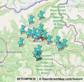 Mappa Via Pfattental Ried, 39031 Brunico BZ, Italia (10.77667)