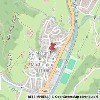 Mappa Via del Villaggio, 40, 39010 San Martino in Passiria, Bolzano (Trentino-Alto Adige)