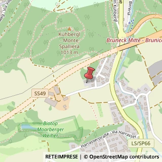 Mappa An der Kaiserwarte, 30, 39031 Brunico, Bolzano (Trentino-Alto Adige)
