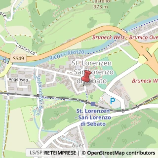 Mappa Via San Martino, 5, 39030 San Lorenzo di Sebato, Bolzano (Trentino-Alto Adige)