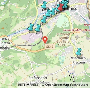 Mappa Via Villa del Bosco, 39031 Brunico BZ, Italia (1.3555)