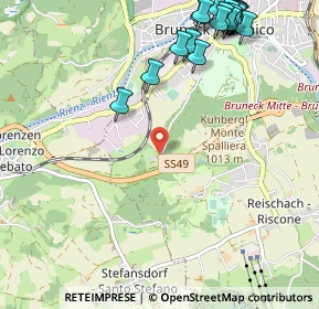 Mappa Via Villa del Bosco, 39031 Brunico BZ, Italia (1.423)