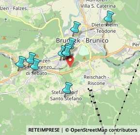 Mappa Via Villa del Bosco, 39031 Brunico BZ, Italia (1.48455)