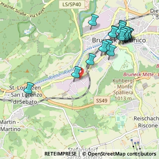 Mappa J.G. Mahl Straße, 39031 Brunico BZ, Italia (1.2475)