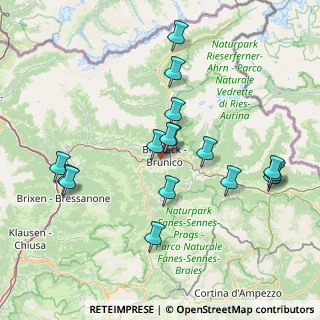 Mappa Via Mahl Georg, 39031 Brunico BZ, Italia (15.01375)
