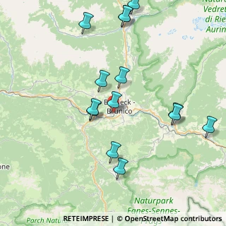 Mappa Via Mahl Georg, 39031 Brunico BZ, Italia (8.36143)