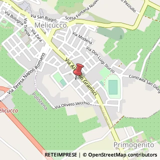 Mappa Via Alcide de Gasperi, 9, 89020 Melicucco, Reggio di Calabria (Calabria)