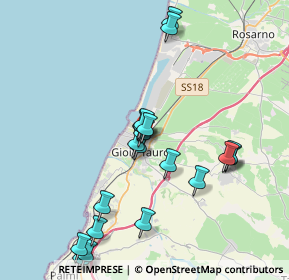 Mappa Via Vallamena, 89013 Gioia Tauro RC, Italia (4.236)