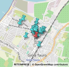 Mappa Piazza Mercato, 89013 Gioia Tauro RC, Italia (0.2055)