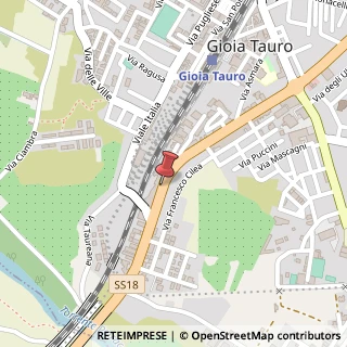 Mappa Strada Statale 18 Tirrena Inferiore, 99, 89013 Gioia Tauro, Reggio di Calabria (Calabria)