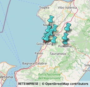 Mappa Via Dessiè, 89013 Gioia Tauro RC, Italia (9.014)