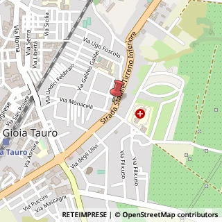 Mappa Via Str. Statale, 111, 89013 Gioia Tauro, Reggio di Calabria (Calabria)