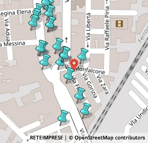 Mappa Contrada Villa, 89013 Gioia Tauro RC, Italia (0.075)