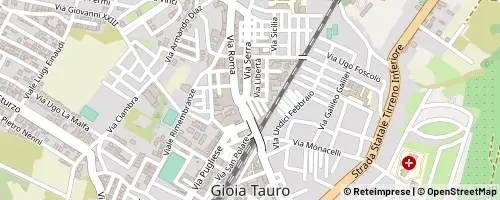 Mappa Gioia Tauro