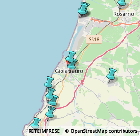 Mappa Via Piria, 89013 Gioia Tauro RC, Italia (5.485)