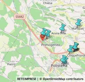 Mappa Contrada Sigilli, 89024 Polistena RC, Italia (2.67727)