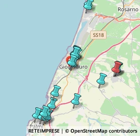 Mappa Via delle Ville, 89013 Gioia Tauro RC, Italia (4.7015)