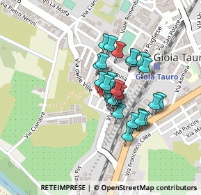 Mappa Via delle Ville, 89013 Gioia Tauro RC, Italia (0.16429)