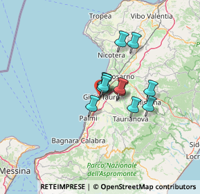 Mappa Via delle Ville, 89013 Gioia Tauro RC, Italia (8.60583)