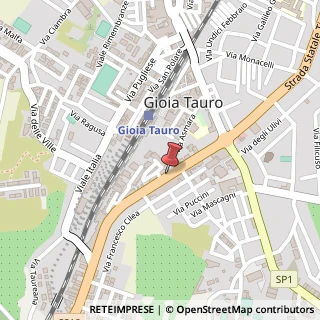 Mappa Strada Statale 18 Tirrena Inferiore, 169, 89013 Gioia Tauro, Reggio di Calabria (Calabria)