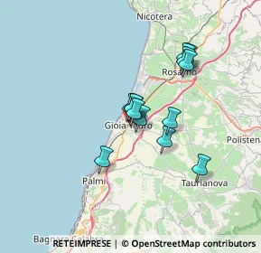 Mappa Via Papa Pio XII, 89013 Gioia Tauro RC, Italia (5.50846)