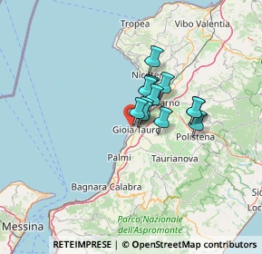 Mappa Lingomare gioia tauro, 89013 Gioia Tauro RC, Italia (8.61615)