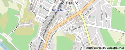 Mappa Gioia Tauro