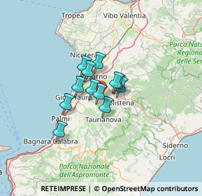 Mappa Strada Prov. Anoia Sup. - Melicucco Rizziconi, 89016 Rizziconi RC, Italia (8.2475)