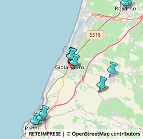 Mappa SP 1, 89013 Rizziconi RC, Italia (4.90167)