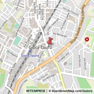 Mappa Via Giuseppe Lomoro, 40, 89013 Gioia Tauro, Reggio di Calabria (Calabria)