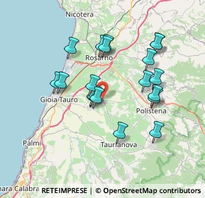 Mappa Contrada Ficarella, 89016 Rizziconi RC, Italia (7.28947)