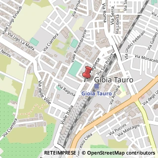 Mappa Via Nunziante Vito, 25, 89013 Gioia Tauro, Reggio di Calabria (Calabria)