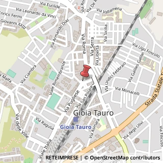 Mappa Via Sarino Pugliese, 32, 89013 Gioia Tauro, Reggio di Calabria (Calabria)