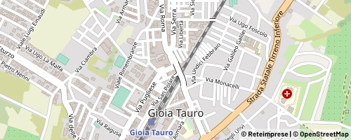 Mappa Gioia Tauro