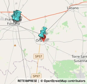 Mappa Via Fiume, 72024 Oria BR, Italia (5.46846)