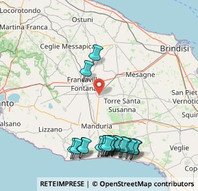 Mappa Via Giuseppe Cesare Abba, 72024 Oria BR, Italia (20.987)