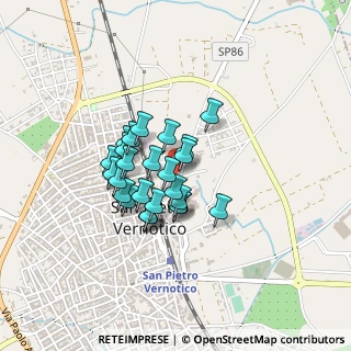 Mappa Via Mare, 72027 San Pietro Vernotico BR, Italia (0.33296)