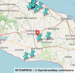 Mappa Via Dragonetti Bonifacio, 72024 Oria BR, Italia (22.9485)