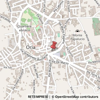 Mappa 72024 Oria BR, Italia, 72024 Oria, Brindisi (Puglia)