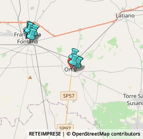 Mappa Corso Roma, 72024 Oria BR, Italia (4.09364)