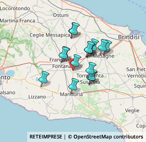 Mappa Corso Roma, 72024 Oria BR, Italia (10.29125)